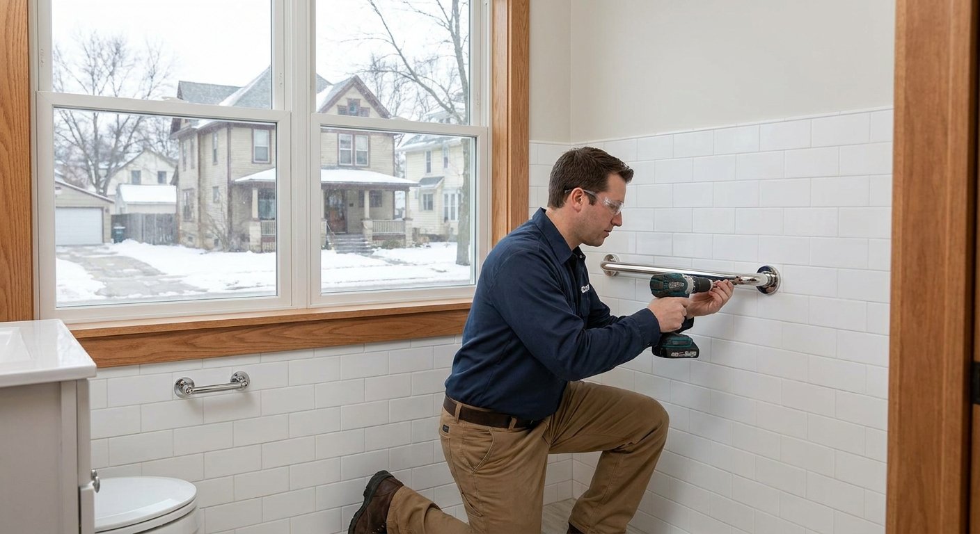 Grab Bar Installation in Kimberly, WI