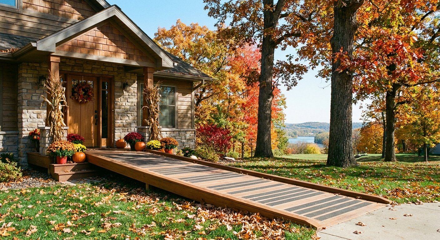 Threshold Ramp Installation in Kimberly, WI
